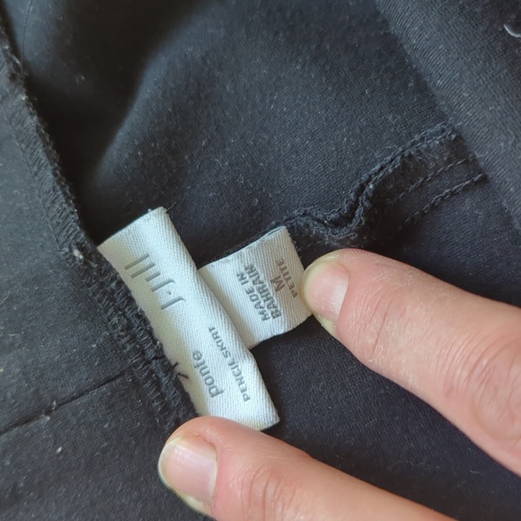 5 for $25: J Jill Ponte Pencil Skirt - Size Petite Medium - Picture 2 of 2